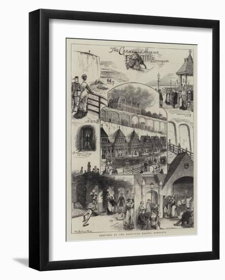 Sketches at the Granville Marina, Ramsgate-William Ralston-Framed Giclee Print