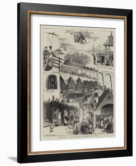 Sketches at the Granville Marina, Ramsgate-William Ralston-Framed Giclee Print