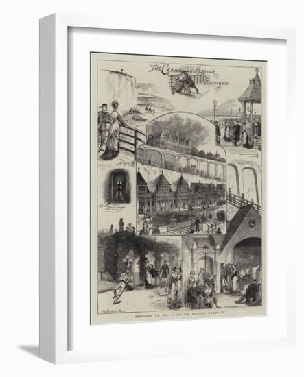 Sketches at the Granville Marina, Ramsgate-William Ralston-Framed Giclee Print