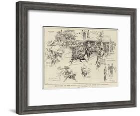 Sketches at the Gymkhana at Ranelagh Club Last Saturday-Frank Craig-Framed Giclee Print