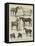 Sketches at the Islington Horse Show-Alfred Chantrey Corbould-Framed Premier Image Canvas