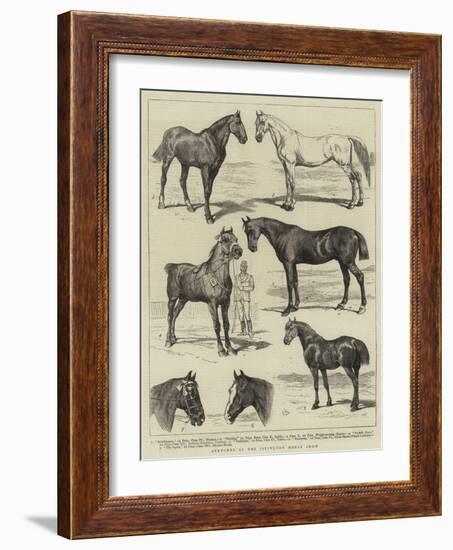 Sketches at the Islington Horse Show-Alfred Chantrey Corbould-Framed Giclee Print