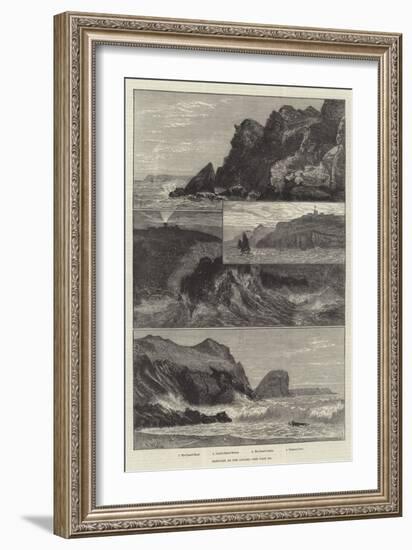 Sketches at the Lizard-null-Framed Giclee Print