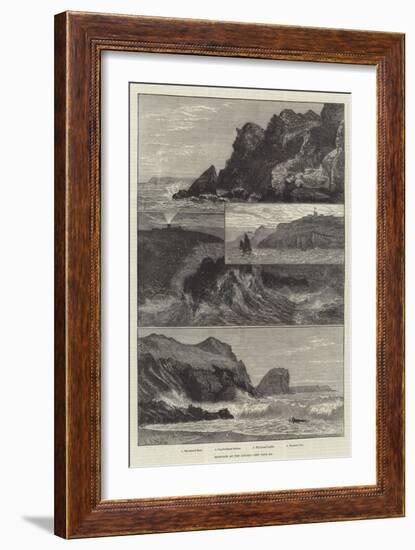 Sketches at the Lizard-null-Framed Giclee Print