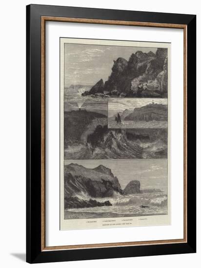 Sketches at the Lizard-null-Framed Giclee Print