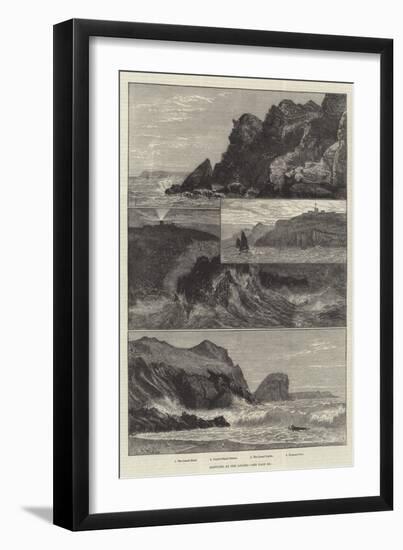 Sketches at the Lizard-null-Framed Giclee Print