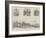 Sketches at the Royal Naval Exhibition-Frank Watkins-Framed Giclee Print