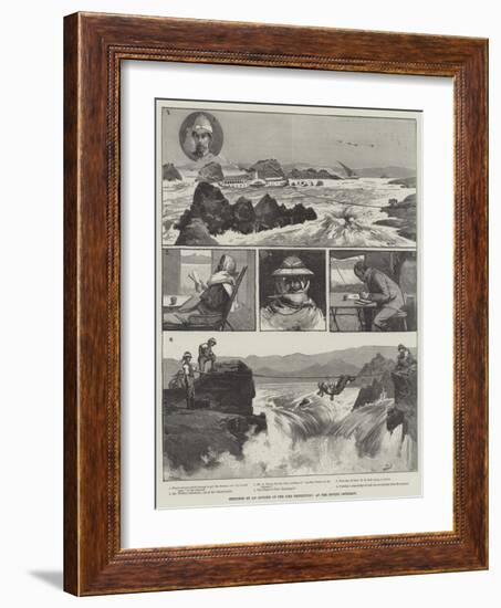 Sketches by an Officer of the Nile Expedition, at the Second Cataract-George L. Seymour-Framed Giclee Print