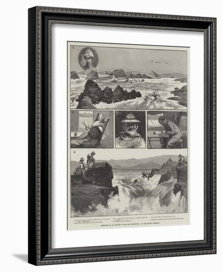 Sketches by an Officer of the Nile Expedition, at the Second Cataract-George L. Seymour-Framed Giclee Print