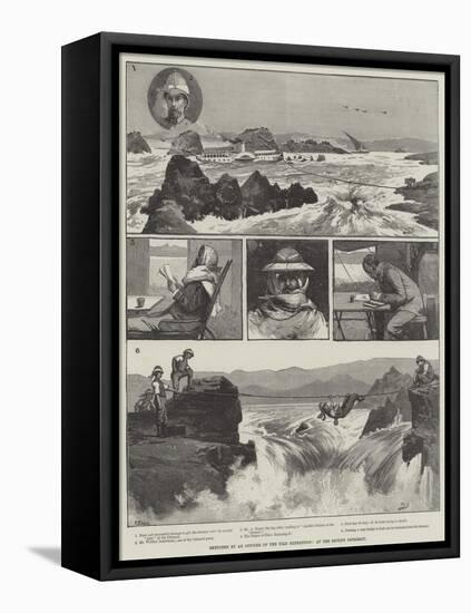 Sketches by an Officer of the Nile Expedition, at the Second Cataract-George L. Seymour-Framed Premier Image Canvas