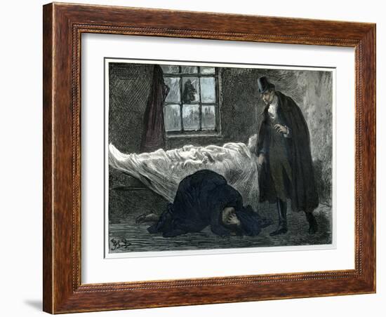 Sketches by Boz by Charles Dickens-Frederick Barnard-Framed Giclee Print