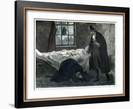 Sketches by Boz by Charles Dickens-Frederick Barnard-Framed Giclee Print