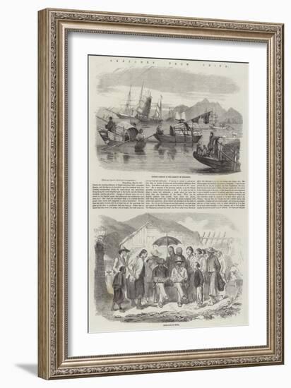 Sketches from China-Richard Principal Leitch-Framed Giclee Print