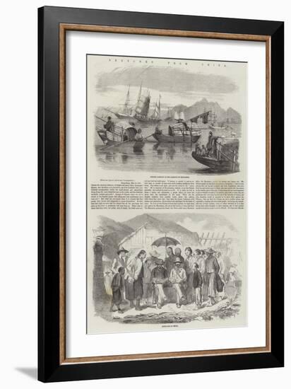 Sketches from China-Richard Principal Leitch-Framed Giclee Print