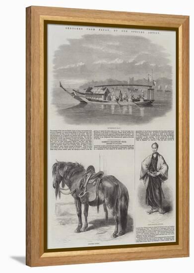 Sketches from Japan-Harrison William Weir-Framed Premier Image Canvas