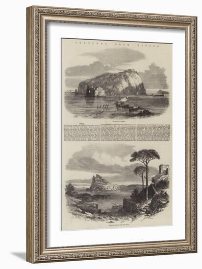 Sketches from Naples-Samuel Read-Framed Giclee Print