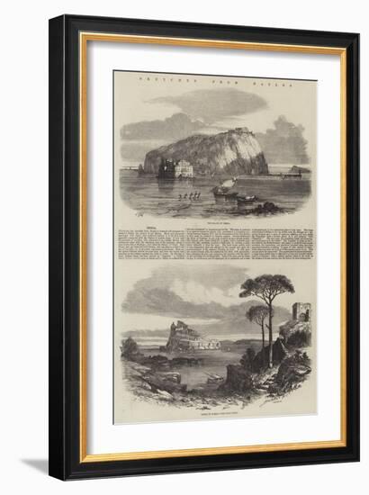 Sketches from Naples-Samuel Read-Framed Giclee Print