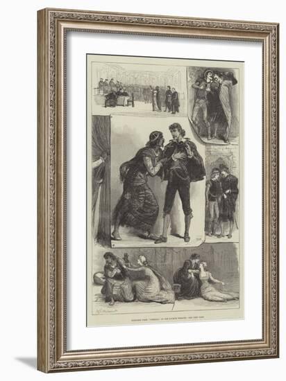 Sketches from Othello, at the Lyceum Theatre-Francis S. Walker-Framed Giclee Print