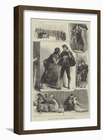 Sketches from Othello, at the Lyceum Theatre-Francis S. Walker-Framed Giclee Print