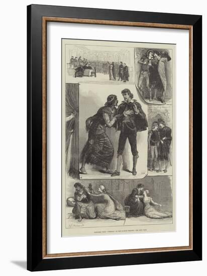 Sketches from Othello, at the Lyceum Theatre-Francis S. Walker-Framed Giclee Print