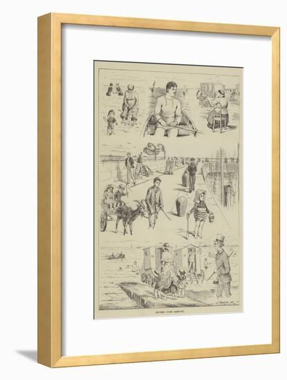 Sketches from Ramsgate-null-Framed Giclee Print