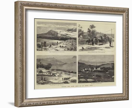 Sketches from South Africa-Charles Edwin Fripp-Framed Giclee Print