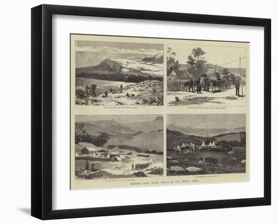 Sketches from South Africa-Charles Edwin Fripp-Framed Giclee Print