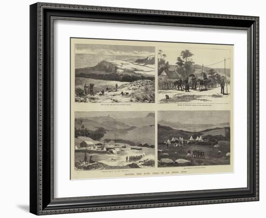 Sketches from South Africa-Charles Edwin Fripp-Framed Giclee Print