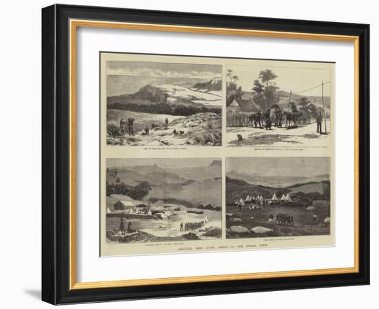 Sketches from South Africa-Charles Edwin Fripp-Framed Giclee Print