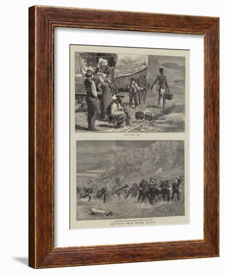 Sketches from South Africa-Charles Edwin Fripp-Framed Giclee Print