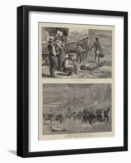 Sketches from South Africa-Charles Edwin Fripp-Framed Giclee Print