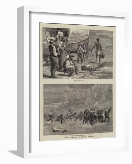 Sketches from South Africa-Charles Edwin Fripp-Framed Giclee Print