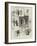 Sketches from Storm-Beaten, at the Adelphi Theatre-Amedee Forestier-Framed Giclee Print