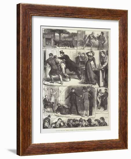 Sketches from the Lights O' London, at the Princess's Theatre-Francis S. Walker-Framed Giclee Print