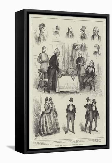 Sketches from The Magistrate at the Court Theatre-Henry Stephen Ludlow-Framed Premier Image Canvas