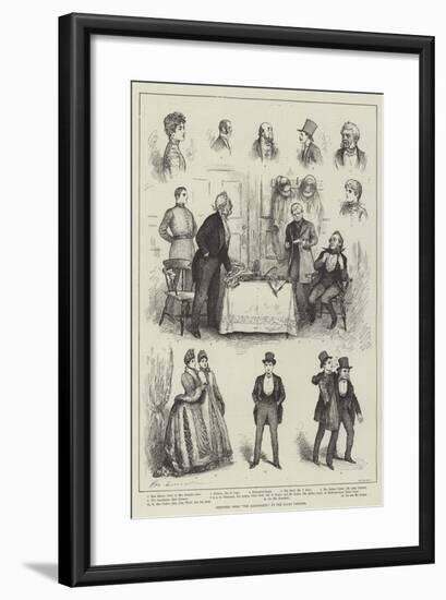 Sketches from The Magistrate at the Court Theatre-Henry Stephen Ludlow-Framed Giclee Print