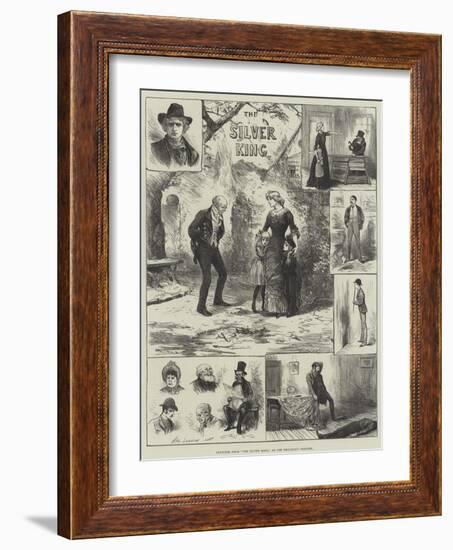 Sketches from The Silver King, at the Princess's Theatre-Henry Stephen Ludlow-Framed Giclee Print