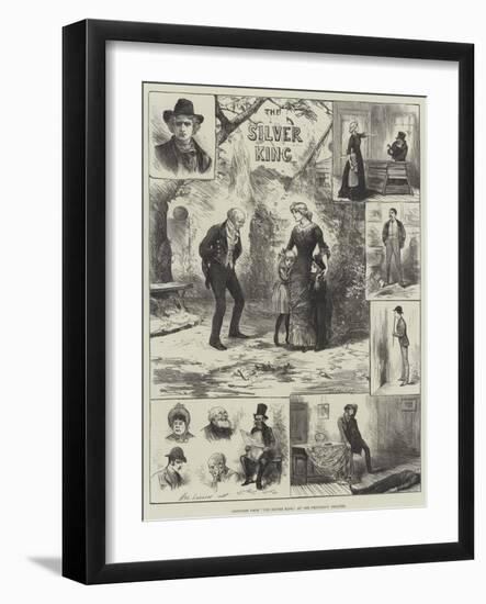 Sketches from The Silver King, at the Princess's Theatre-Henry Stephen Ludlow-Framed Giclee Print