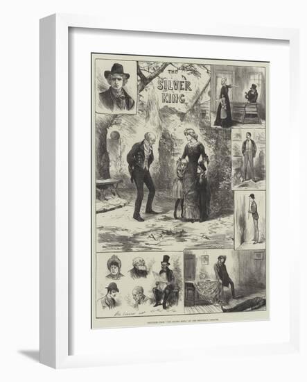 Sketches from The Silver King, at the Princess's Theatre-Henry Stephen Ludlow-Framed Giclee Print