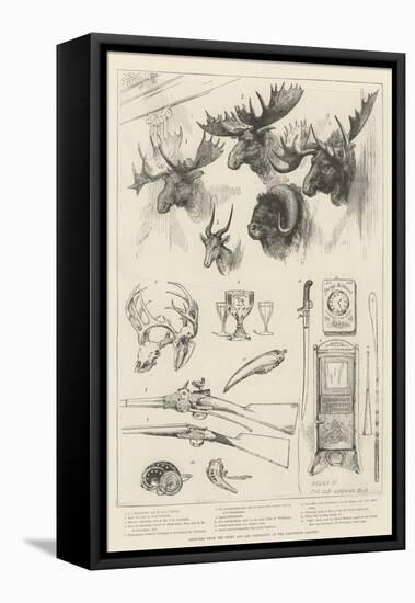 Sketches from the Sport and Art Exhibition at the Grosvenor Gallery-null-Framed Premier Image Canvas