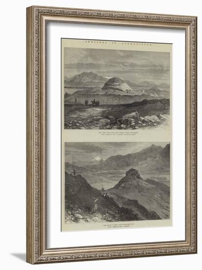 Sketches in Afghanistan-William 'Crimea' Simpson-Framed Giclee Print