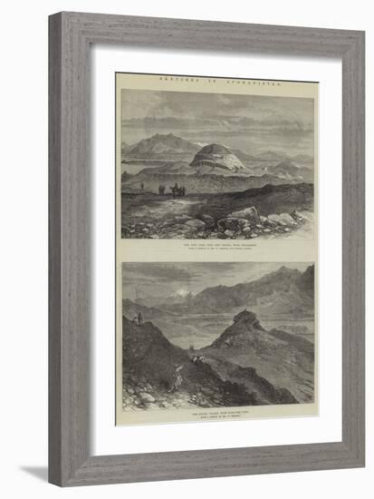 Sketches in Afghanistan-William 'Crimea' Simpson-Framed Giclee Print