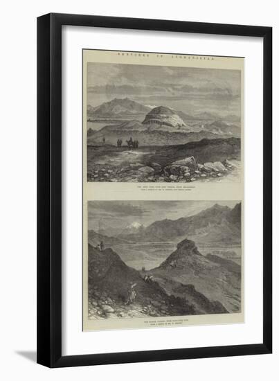 Sketches in Afghanistan-William 'Crimea' Simpson-Framed Giclee Print