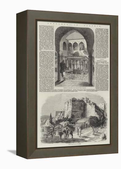 Sketches in Algeria-Richard Principal Leitch-Framed Premier Image Canvas