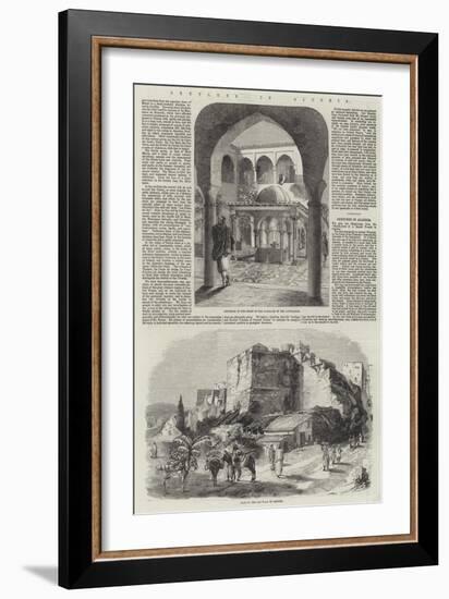 Sketches in Algeria-Richard Principal Leitch-Framed Giclee Print