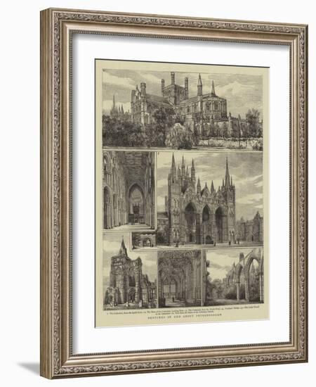 Sketches in and About Peterborough-Henry William Brewer-Framed Giclee Print