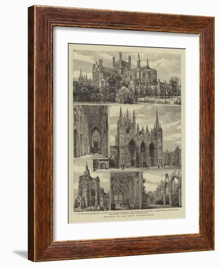 Sketches in and About Peterborough-Henry William Brewer-Framed Giclee Print