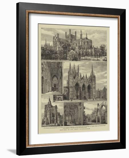 Sketches in and About Peterborough-Henry William Brewer-Framed Giclee Print