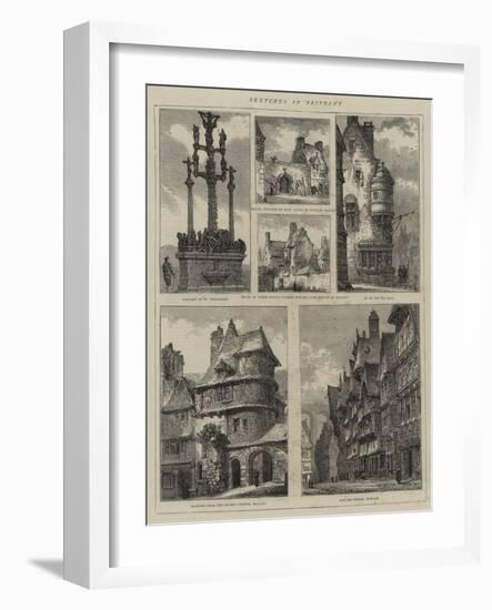 Sketches in Brittany-Henry William Brewer-Framed Giclee Print