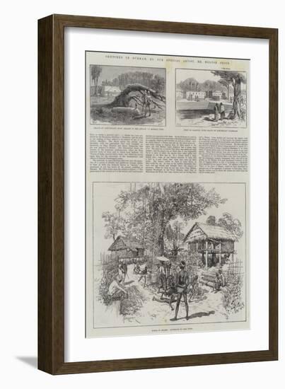 Sketches in Burmah-Thomas Harrington Wilson-Framed Giclee Print